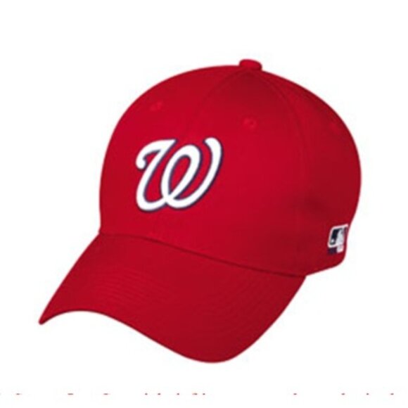 Washington Nationals GROOVY Red Fitted Hat by New Era